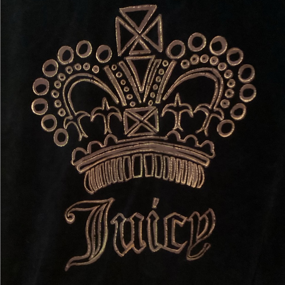 Vintage Y2K Juicy Couture Made in USA Tracksuit Dark Navy Blue XL